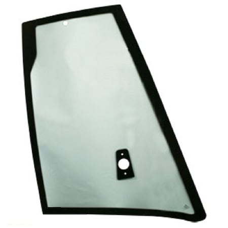 Aftermarket One New Cab Glass - Rear Quarter LH Fits Case IH Models, Replaces 411379A1 338424A1